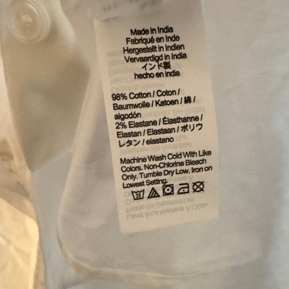 NWT Slim-fit stretch cotton poplin shirt
Size 4 - Picture 8 of 8